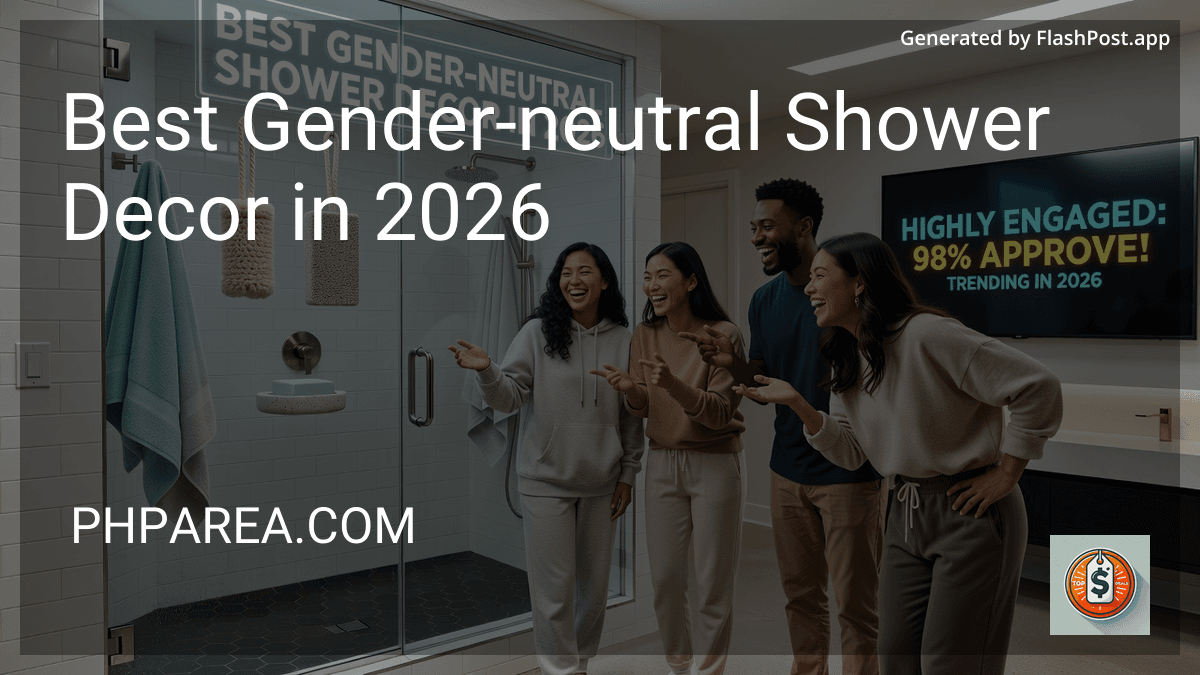 Best Gender-neutral Shower Decor in 2026 preview