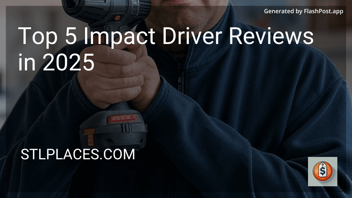 Top 5 Impact Driver Reviews in 2025 image