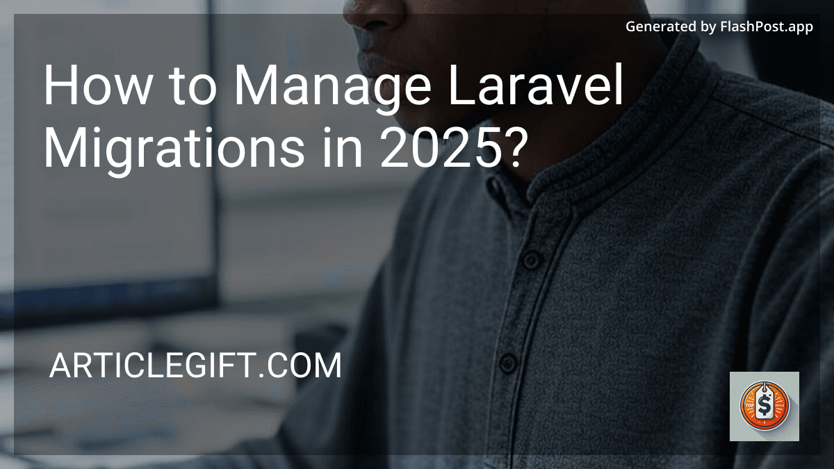 How to Manage Laravel Migrations in 2025? preview