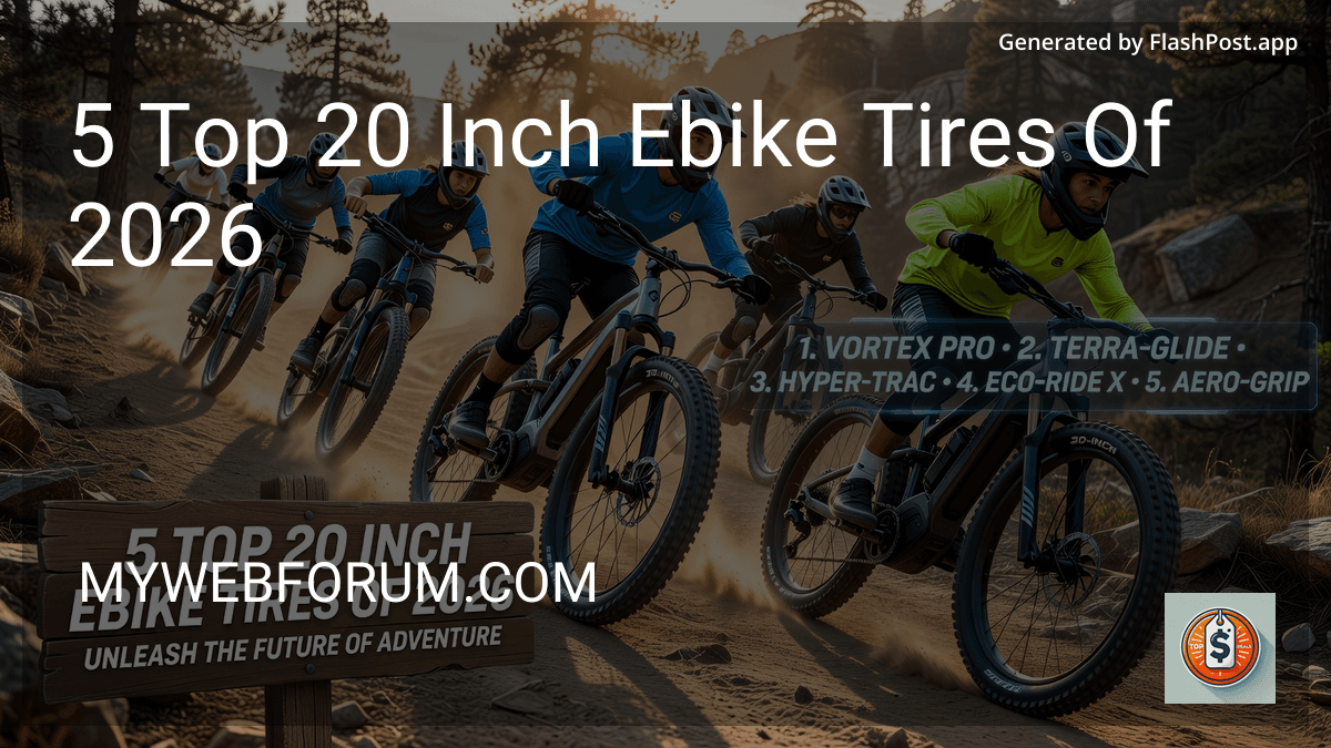 6 Top 20 Inch Ebike Tires Of 2026 in 2026 image