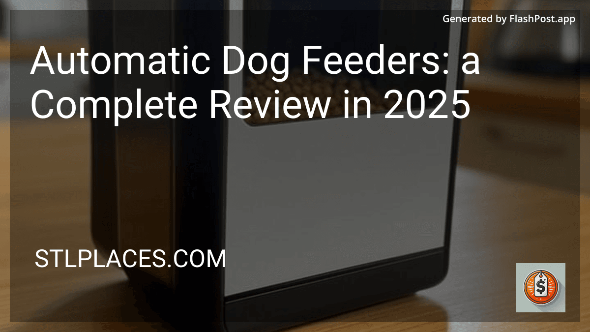 Automatic Dog Feeders: a Complete Review in 2025 image