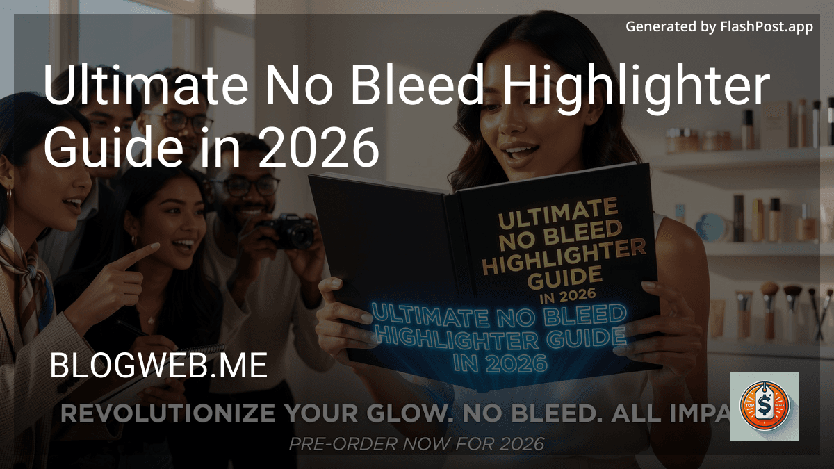 Ultimate No Bleed Highlighter Guide in 2026 image