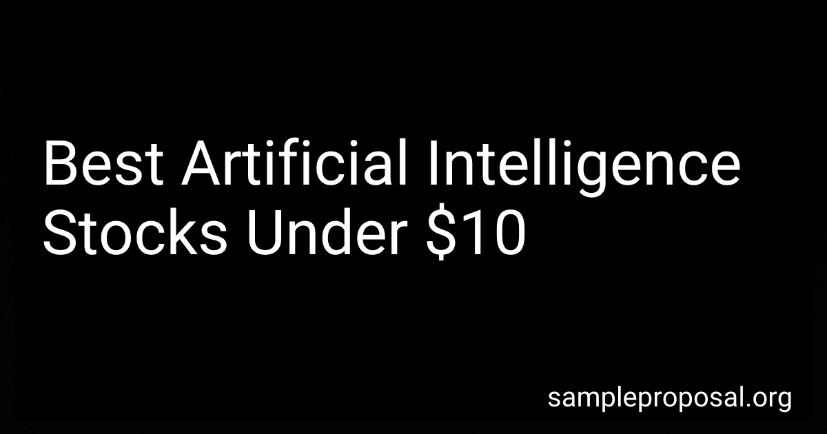 Best Artificial Intelligence Stocks Under $10 image