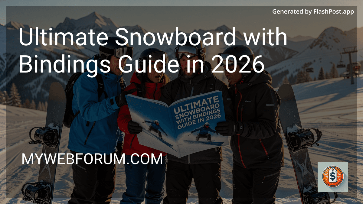 Ultimate Snowboard with Bindings Guide in 2026 preview