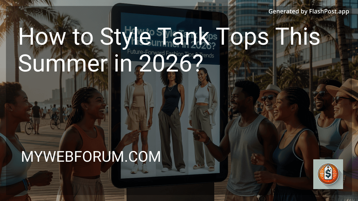 How to Style Tank Tops This Summer in 2026? preview