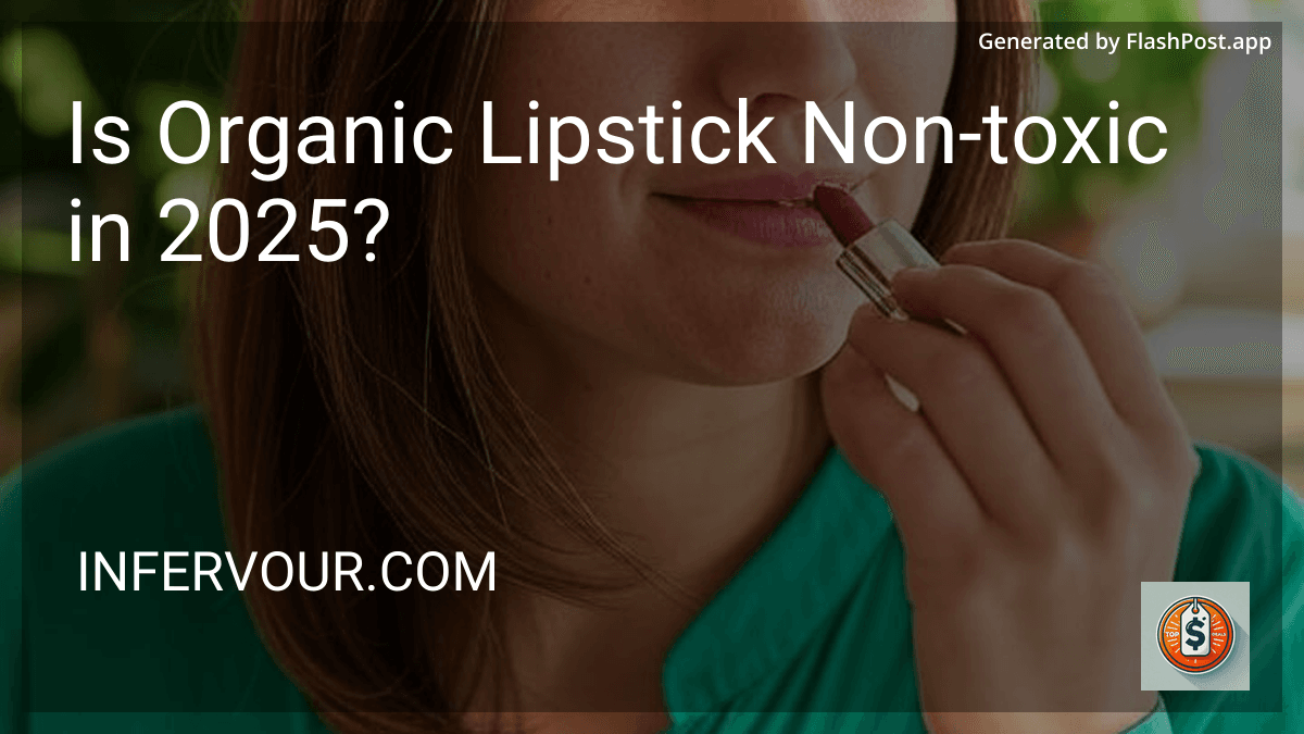 Is Organic Lipstick Non-toxic in 2025? preview