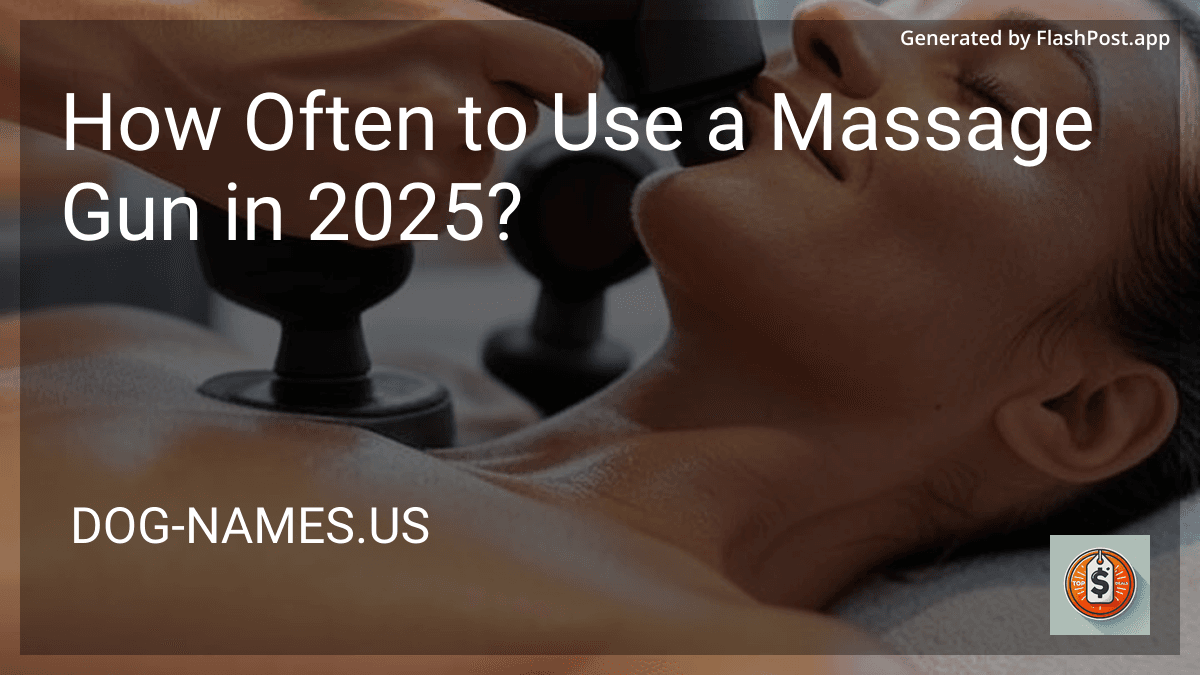 How Often to Use a Massage Gun in 2025? preview