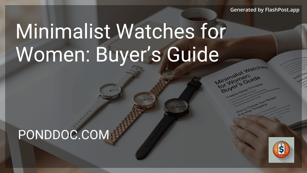 Minimalist Watches for Women: Buyer’s Guide in 2026 image