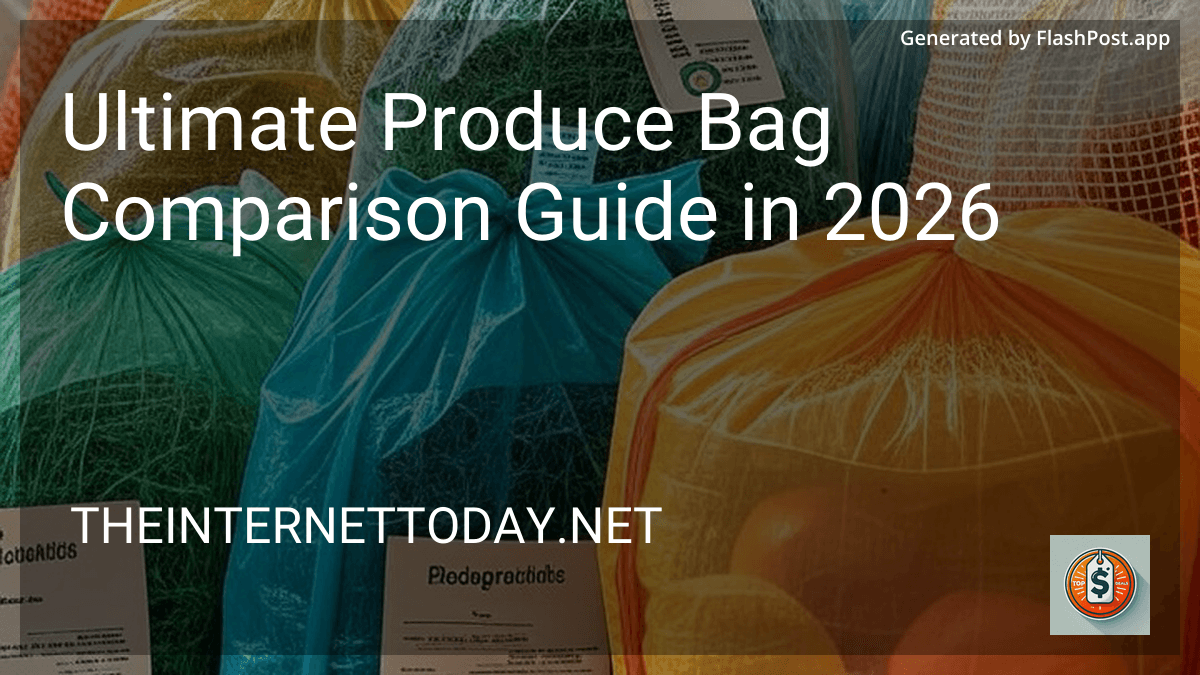 Ultimate Produce Bag Comparison Guide in 2026 preview