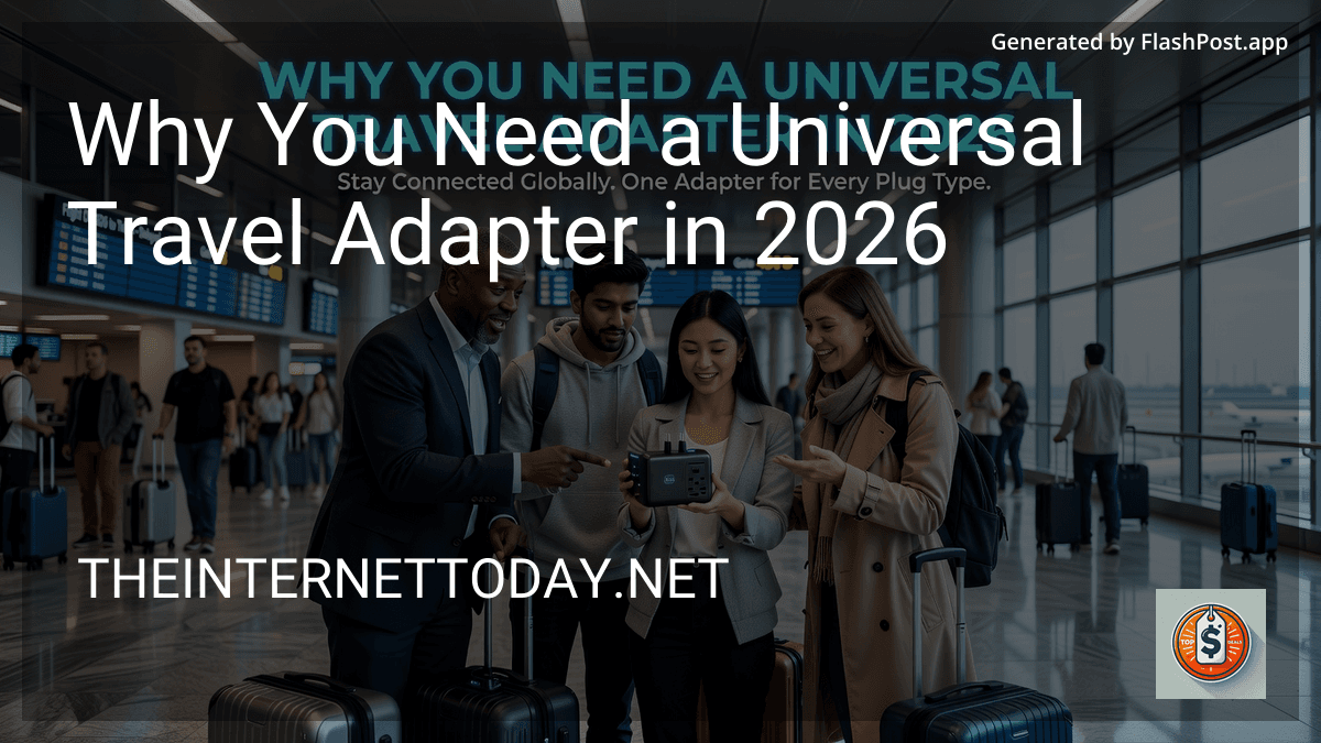 Why You Need a Universal Travel Adapter in 2026 preview
