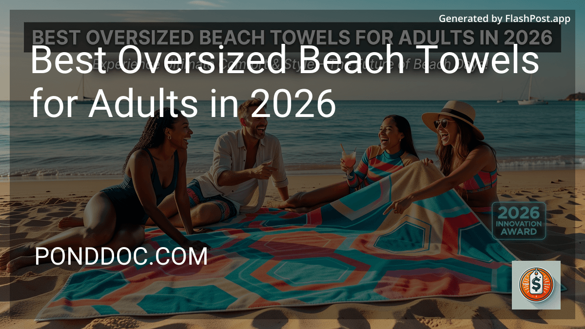 Best Oversized Beach Towels for Adults in 2026 preview