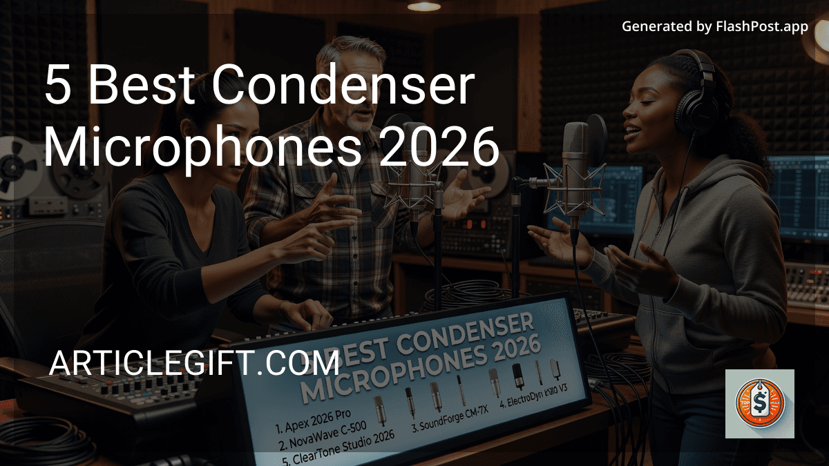 8 Best Condenser Microphones 2026 in 2026 preview