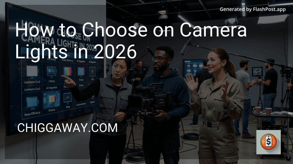 How to Choose on Camera Lights in 2026 preview