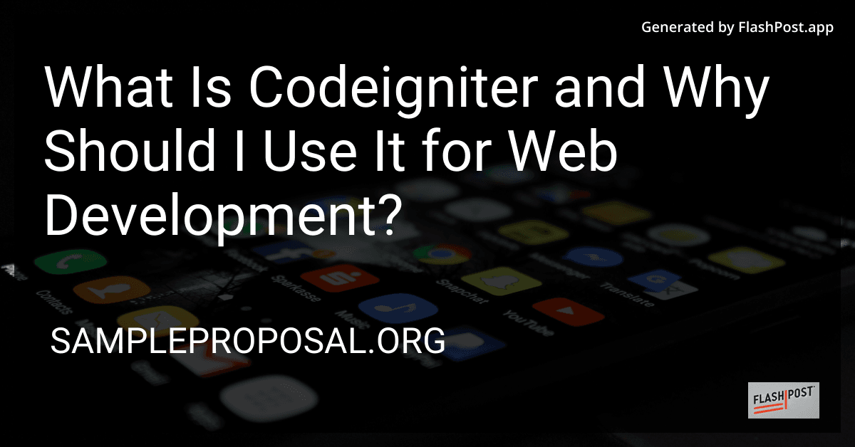 What Is Codeigniter and Why Should I Use It for Web Development? preview