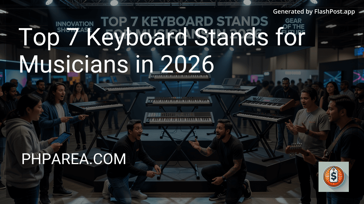 Top 7 Keyboard Stands for Musicians in 2026 preview