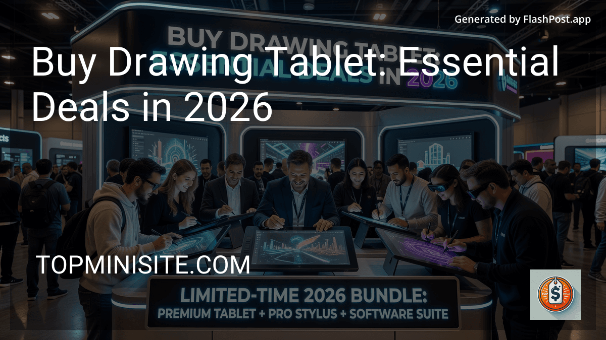 Buy Drawing Tablet: Essential Deals in 2026 preview