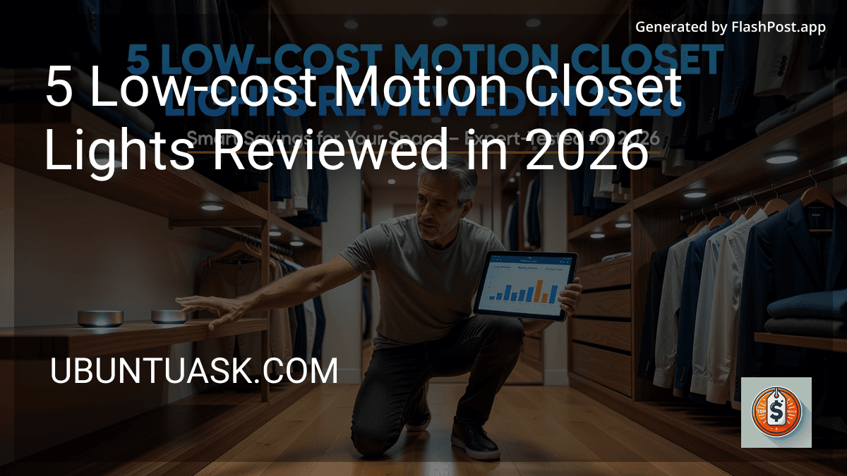 9 Low-cost Motion Closet Lights Reviewed in 2026 preview