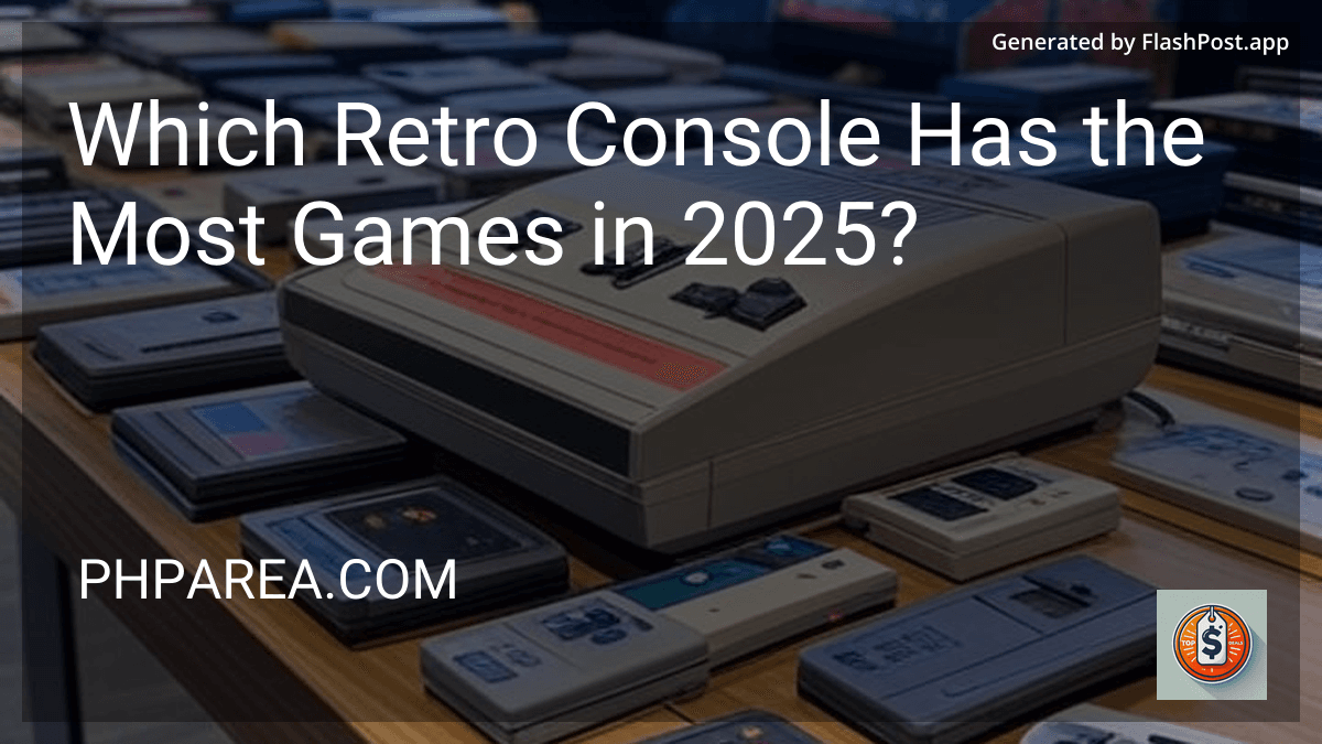 Which Retro Console Has the Most Games in 2025? preview