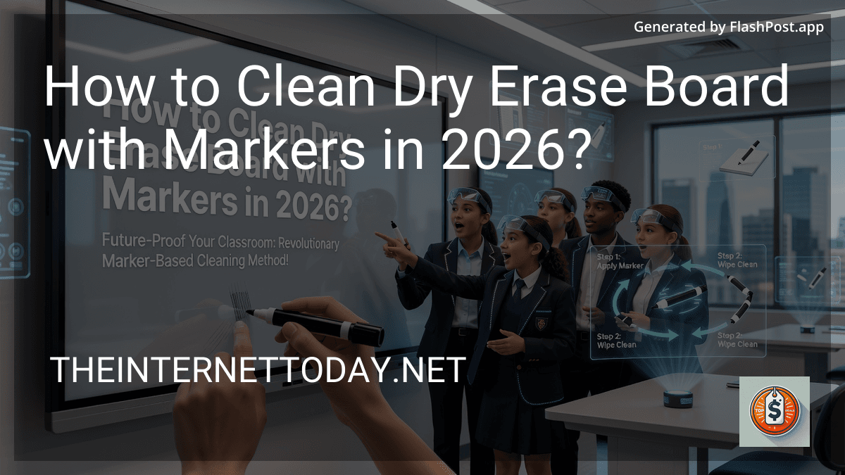 How to Clean Dry Erase Board with Markers in 2026? preview