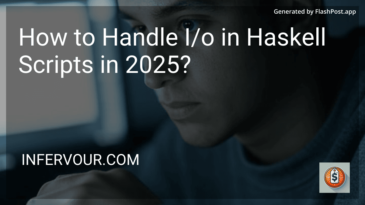 How to Handle I/o in Haskell Scripts in 2025? preview