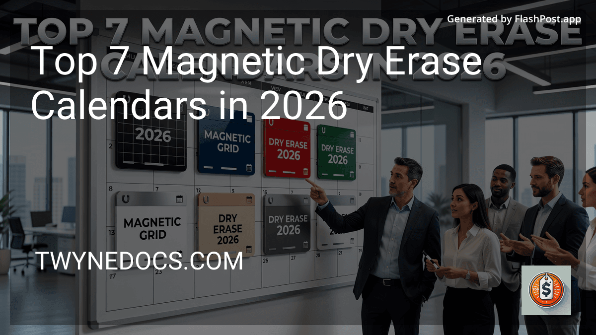 Top 7 Magnetic Dry Erase Calendars in 2026 preview