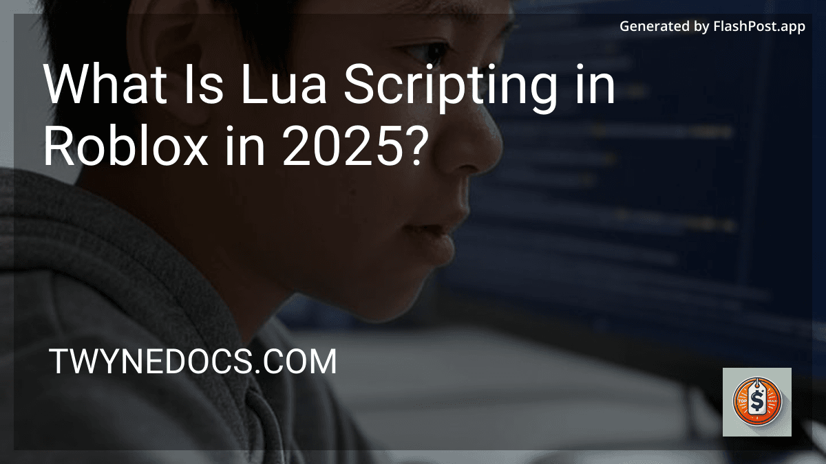 What Is Lua Scripting in Roblox in 2025? preview