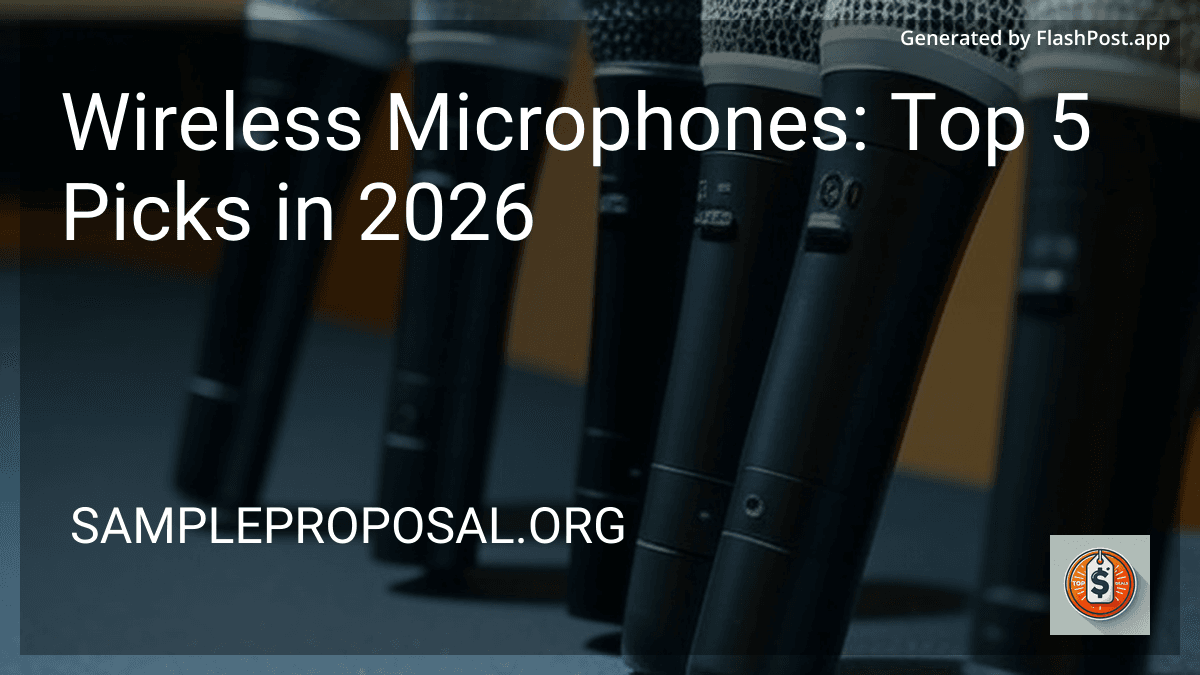 Wireless Microphones: Top 5 Picks in 2026 image
