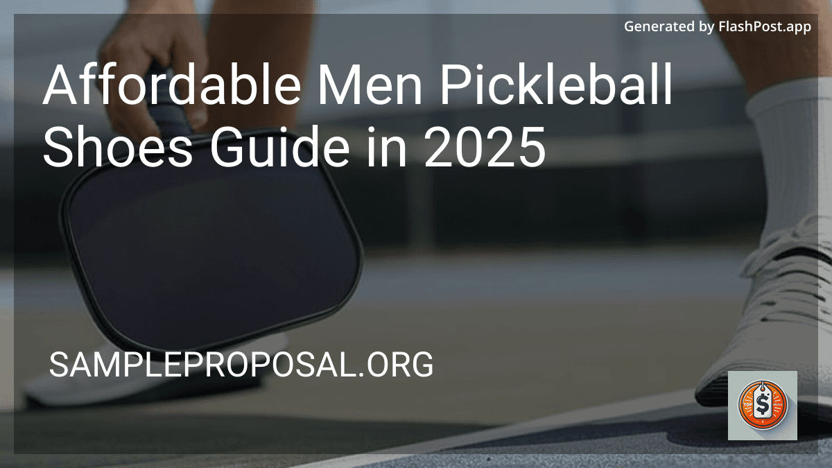 Affordable Men Pickleball Shoes Guide in 2025 image