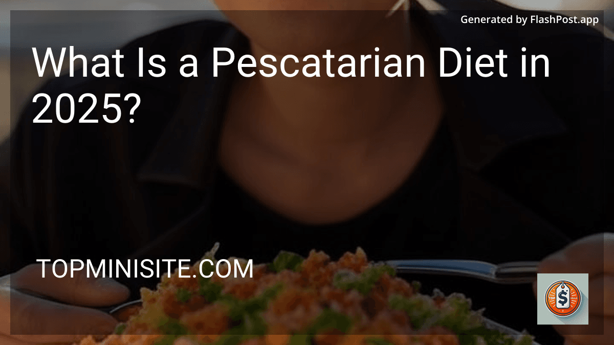 What Is a Pescatarian Diet in 2025? preview