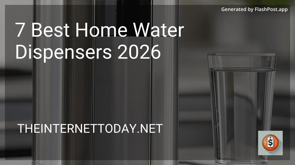 7 Best Home Water Dispensers 2026 in 2026 preview
