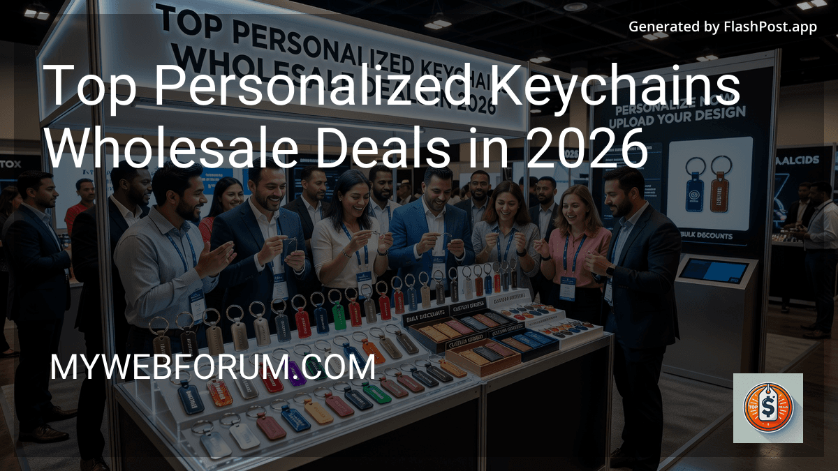 Top Personalized Keychains Wholesale Deals in 2026