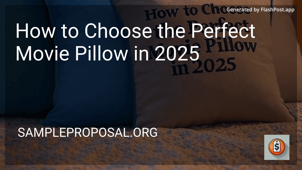 How to Choose the Perfect Movie Pillow in 2025 preview