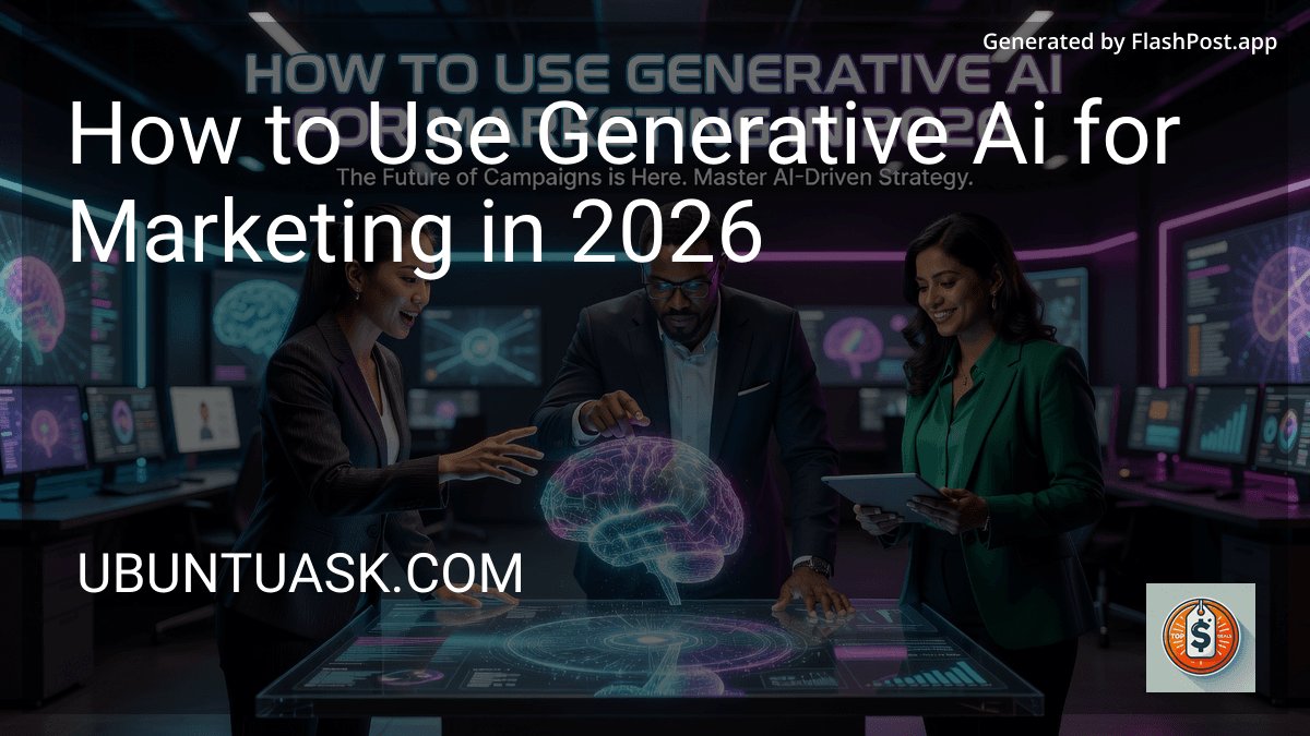 How to Use Generative Ai for Marketing in 2026 preview