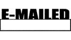 E-MAILED Self-Inking Stamp -Black