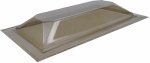Sun-Tek Mobile Home Skylight 16"x32" 14x30 Double Pane Sapphire Dome. Flashing Flange is 21"x37"