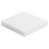 FOAMYFOAM High Density 3 inch Thick, 22 inch Wide, 22 inch Long Upholstery Foam, Cushion Replacement