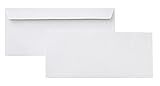 Amazon Basics 10 Security-Tinted Self-Seal Business Letter Envelopes, Peel & Seal Adhesive Closure, White, 500-Pack