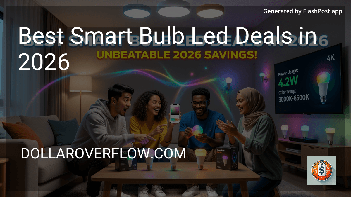 Best Smart Bulb Led Deals in 2026