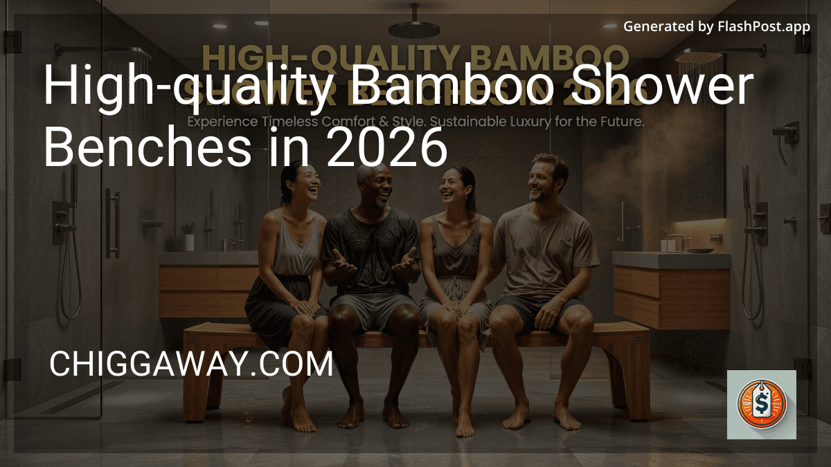 High-quality Bamboo Shower Benches in 2026 preview
