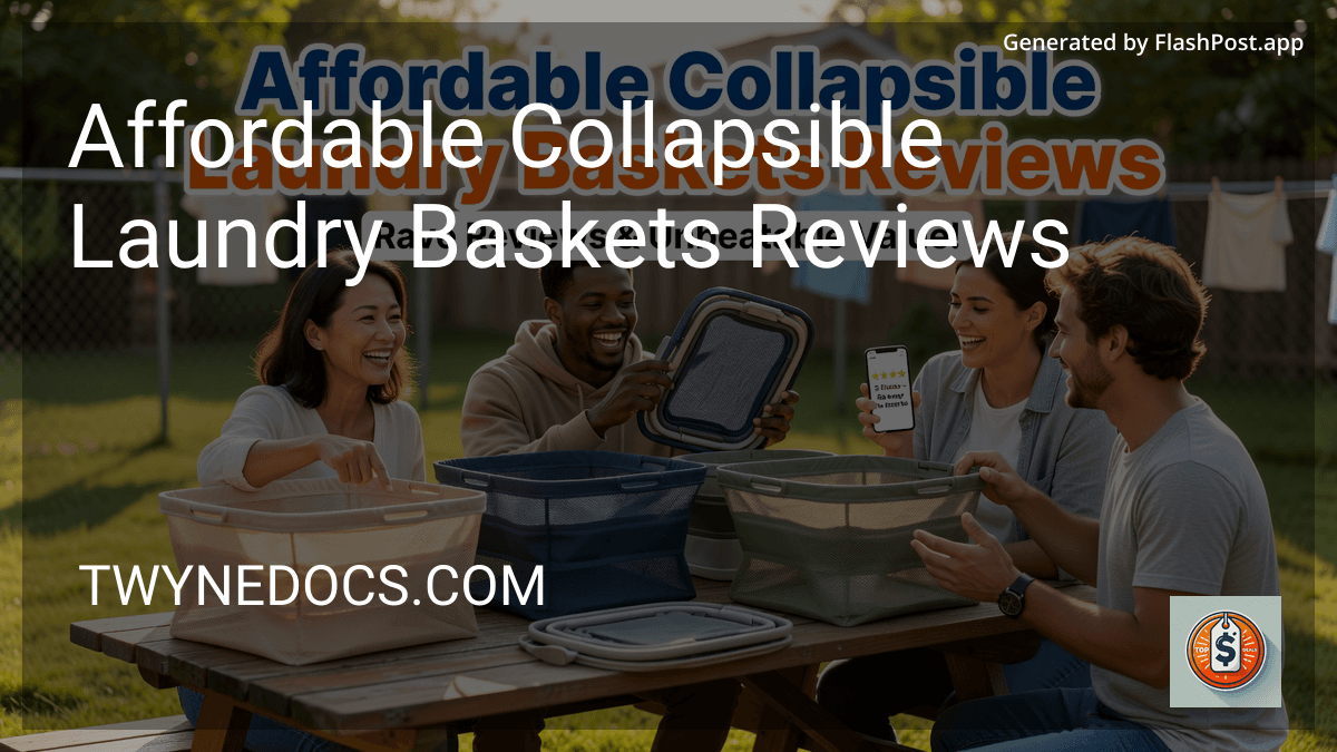 Affordable Collapsible Laundry Baskets Reviews in 2026 image