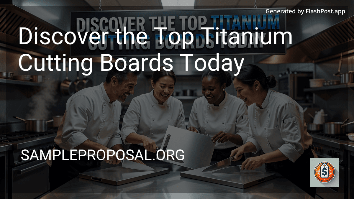Discover the Top Titanium Cutting Boards Today in 2026 preview