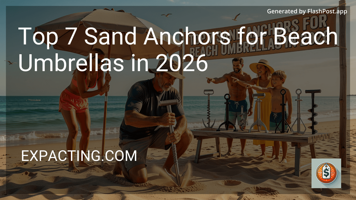 Top 7 Sand Anchors for Beach Umbrellas in 2026 preview