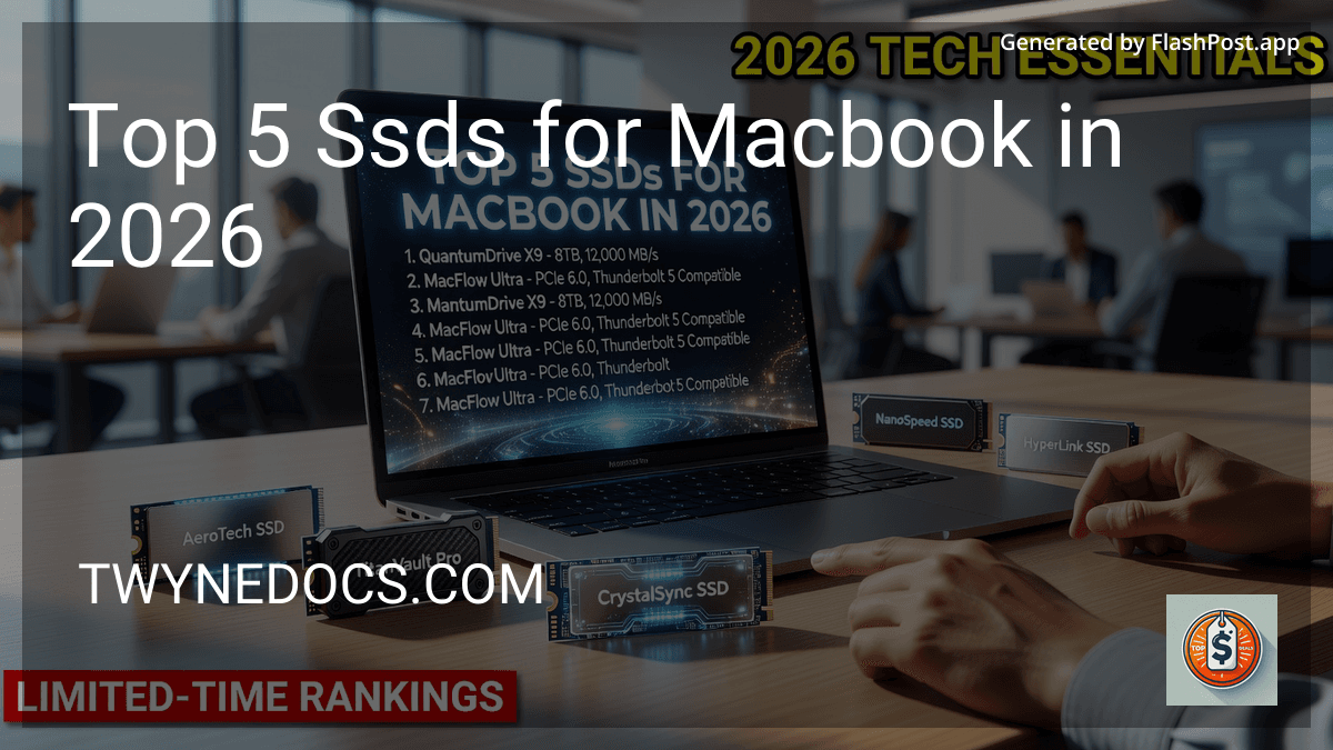 Top 5 Ssds for Macbook in 2026 preview