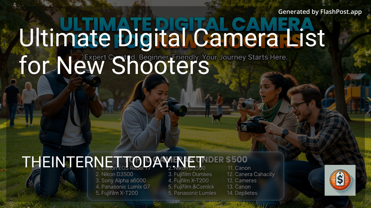 Ultimate Digital Camera List for New Shooters in 2026 preview