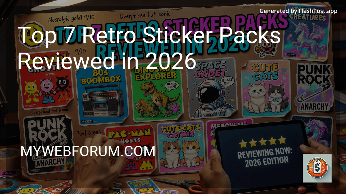 Top 7 Retro Sticker Packs Reviewed in 2026 image