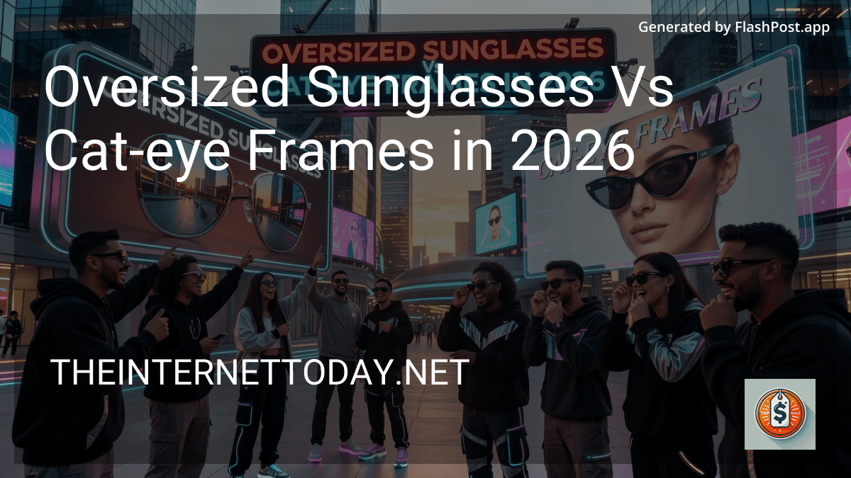 Oversized Sunglasses Vs Cat-eye Frames in 2026 preview
