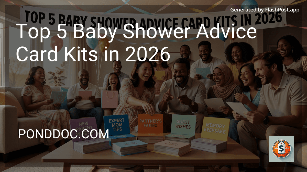 Top 5 Baby Shower Advice Card Kits in 2026
