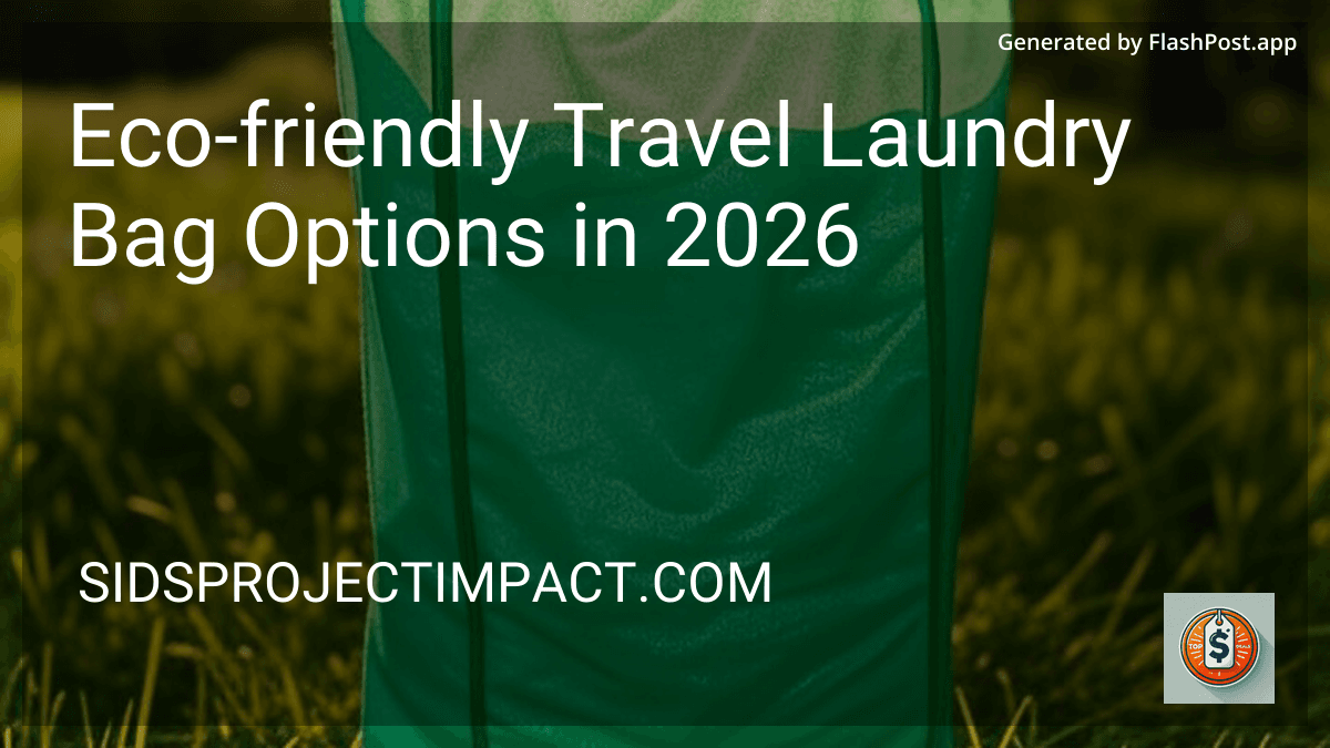 Eco-friendly Travel Laundry Bag Options in 2026 image