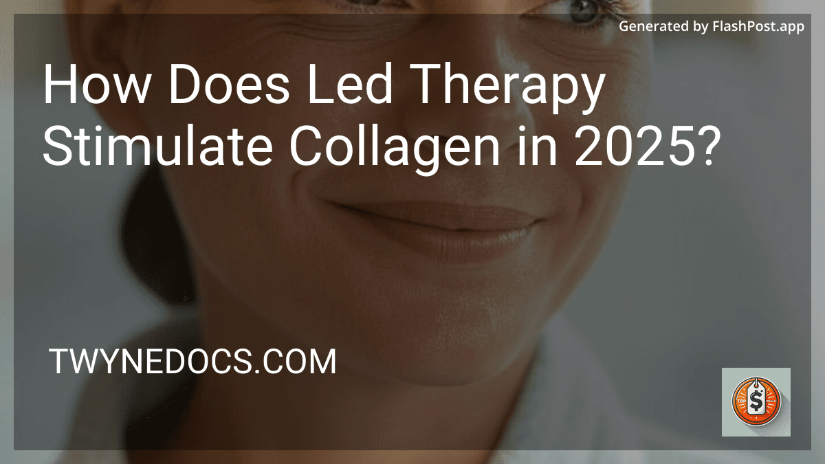 How Does Led Therapy Stimulate Collagen in 2025? preview
