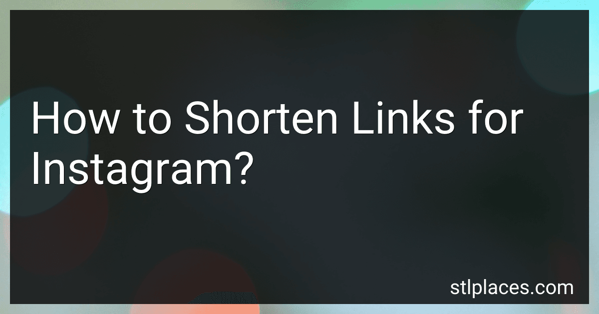 How to Shorten Links for Instagram? image